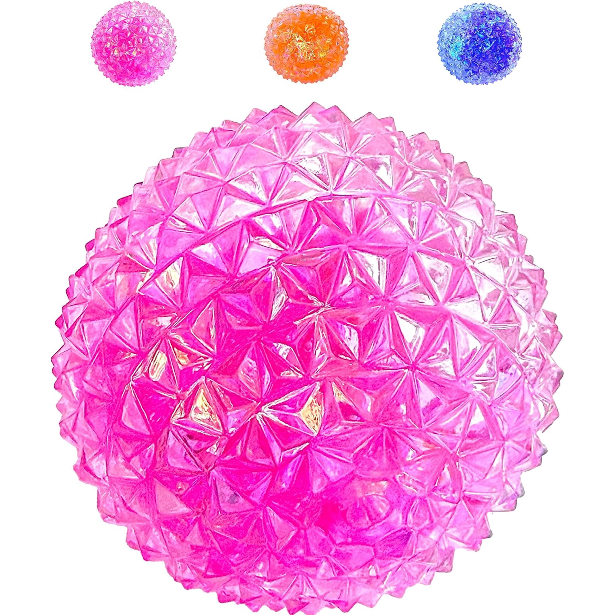 Premium Diamond Stress Ball, Odor-Free Slow Rise Cool Sensory Squishy Nice Squeeze Fidget Cute Toy - Easy to Clean - Durable - Gift-Ready - Children Safety Certificate & ASTM Certified 3+