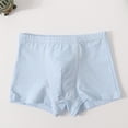 thumbnail image 2 of oelaio Boys Boxer Briefs Soft Cotton Underwear Moisture-Wicking Lightweight Boxers Blue 1-3 Years, 2 of 7