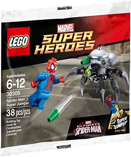 Pre-Owned Marvel Ultimate Spider-Man Spider-Man Super Jumper Set LEGO 30305 [Bagged]