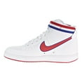 thumbnail image 4 of Mens Nike Vandal High Supreme White Gym Red Deep Royal Blue 318330-101, 4 of 6