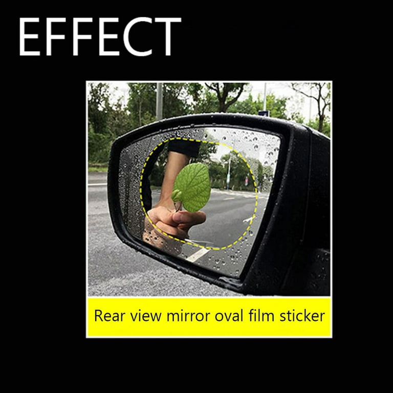 BSDHBS exterior car accessories Car Windshield Anti-Fog Waterproof  Anti-High Light Washable Mirror Film clean 