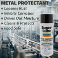 thumbnail image 2 of Super Lube Metal Protectant & Corrosion Inhibiter (Translucent Clear, 11oz Aerosol), High Dielectric Constant, Loosens Rusted Parts, 2 of 5