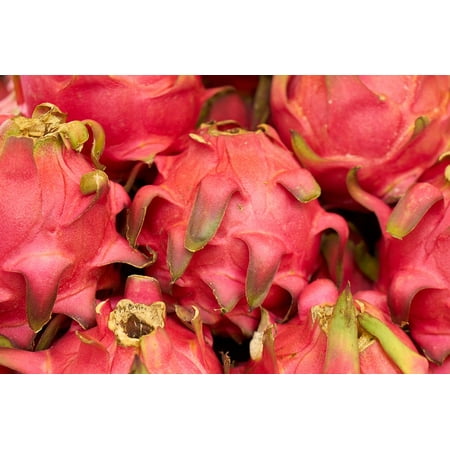 Beautiful Fruit - Canvas Print Macro Fruit Fresh Beautiful Nature Red Healthy Stretched Canvas 10 x 14