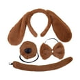 thumbnail image 2 of Disfraz de cola,Conjunto de orejas y cola de perro,disfraz de mujer para niños y adultos,Orejas de animales,diadema con orejas de gato de imitación,diadema,juguetes,Tocado,accesorios de, 2 of 8