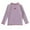 Purple, variant on Hifoo Toddler Girls Long Sleeve Ruffle Cotton T-Shirts Print Top Shirts Casual Blouse Cute Child Dailywear