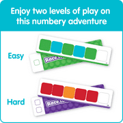 hand2mind Numberblocks Race to Pattern Palace, Mathematics and Counting Toys