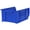 Blue, variant on Akro-Mils 3 Pack AkroBins Plastic Storage Bins, Space-Saving Organizers, Clear