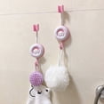 thumbnail image 4 of Gancho de soporte de ducha no perforante, soporte de cabezal de ducha de baño móvil con gancho incorporado, base adhesiva resistente, patrones lindos para niños, 4 of 6