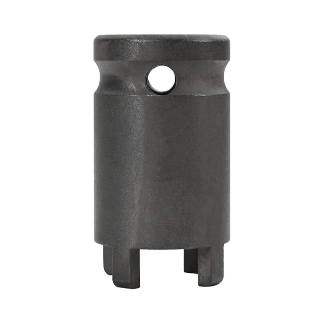 Herramienta de extracción de tuercas de seguridad para motocicletas, herramienta de extracción de dados, llave de dado de 4 clavijas para luz Surron negra, negra