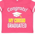 thumbnail image 4 of Inktastic Congrats My Cousin Graduated with Cap Boys or Girls Toddler T-Shirt, 4 of 5