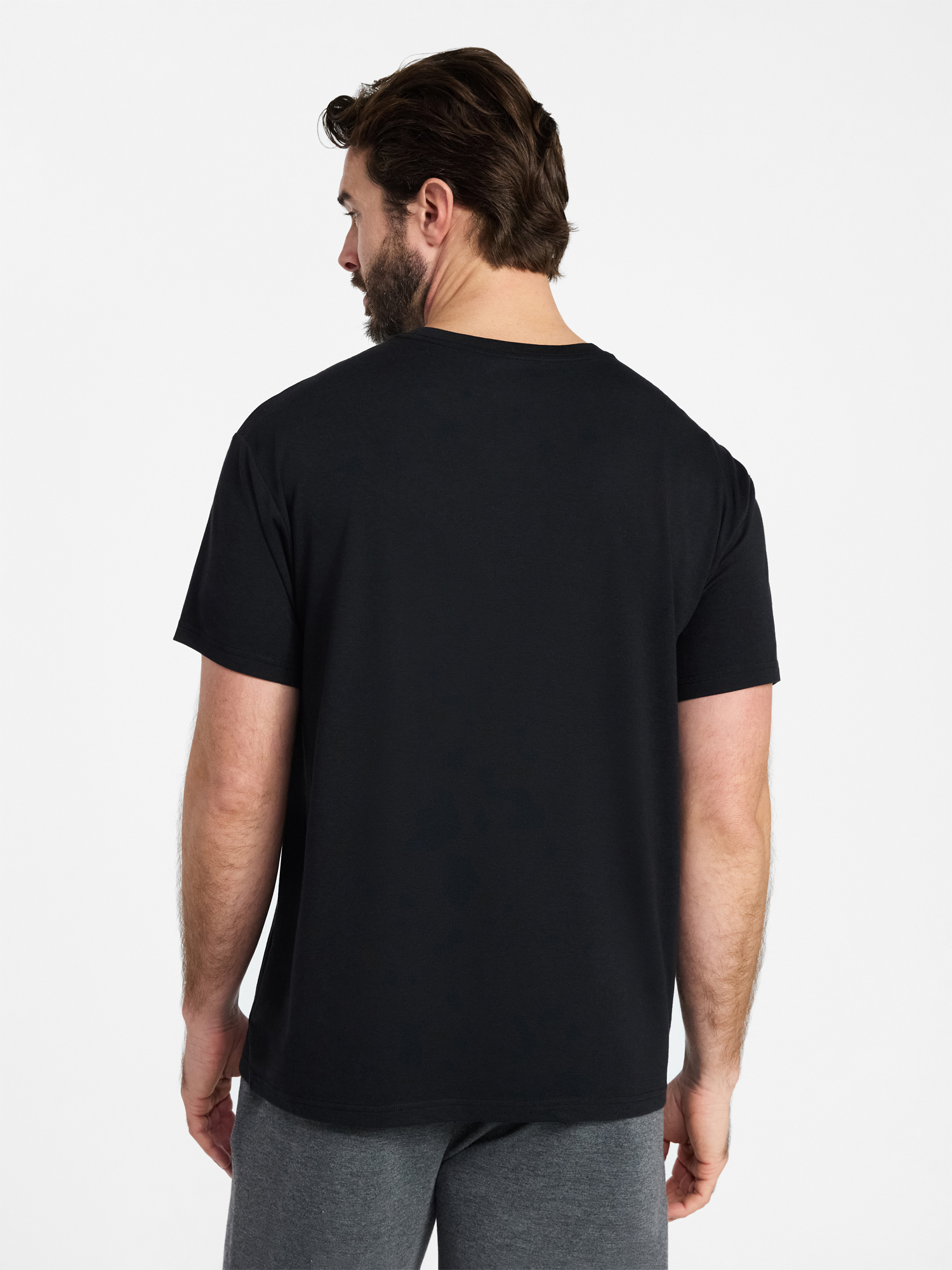 Camiseta de mezcla triple para hombre y talla grande, manga corta, tallas S-4XLT 2