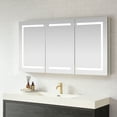 thumbnail image 4 of Santona 60 in.W x 32 in.H Medicine Cabinet with Aluminum Frameless LED Mirror, 4 of 16