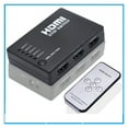 thumbnail image 1 of Switch 5 Ports Switcher 5 in 1 Out HD 1080P Video Cable Switches 5x1 Hub Adapter Converter, 1 of 7