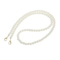 thumbnail image 3 of Cadena de bolso de perlas de imitación de 39" con hebilla de langosta para reemplazo de cadena de bolso de bricolaje, dorado claro, 3 of 5