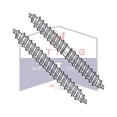thumbnail image 2 of 5/16" x 1 1/2" Dowel Screws | Steel | Zinc Plated | Tips are not fully formed (Quantity: 3000), 2 of 3