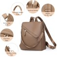 thumbnail image 3 of Sunyuer ‌Versatile Multi-Way Leather Backpack - Stylish, Durable & Perfect for Travel, Work and Daily Use, 3 of 7