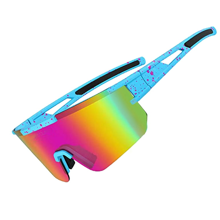 SEVIBT Baseball Sunglasses for Youth， Oversized Sunglasses for Women and  Men, UV400 Protection Outdoor Polarized Sunglasses