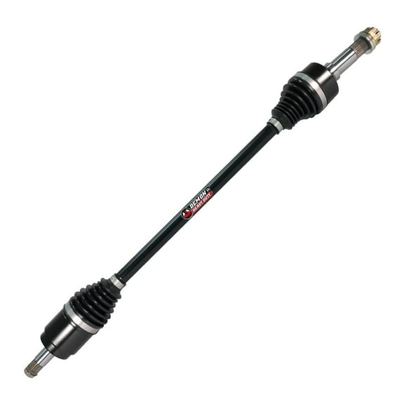 Demon Powersports Front Left/Right Heavy Duty Axle for (2016-22) Yamaha YXZ 1000R, Made Up of 4340 Chromoly Steel, In Dual Heat Treated High Strength, Wider Angles & In Molybdenum Grease Precision