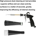 thumbnail image 3 of Tornado Dry Cleaning Blower, Tornado Car Cleaning Blower, Dry Cleaning Blower with Nozzle and Auto Detailing Dusting Brush, Quickly Removes Surface Dirt and Dust, Works with Air Compressor, 3 of 6