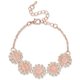 thumbnail image 1 of Pulsera de flores de ópalo accesorio de joyería de aleación de zinc para mujer con diamantes de imitación, 1 of 5