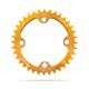 thumbnail image 1 of Chainset Bicicleta Bicicleta redonda Cadena de bigidor Cadena Reemplazable Aleación de aluminio Anti-gota Ligero Ligero Ciclismo Diente Placa Sola Placa Amarillo 38T Eigraketly OD003273-24, 1 of 7