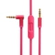 thumbnail image 1 of Cable de audio de repuesto de 3,5 mm para auriculares Beats By Dr Dre PRO DETOX rosa Adepaton CJWUS-3552, 1 of 5