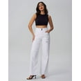 thumbnail image 4 of roswear Stretchy Loose Jeans for Women Wide Leg, 29.9" Inseam, Size 4-16, 4 of 6