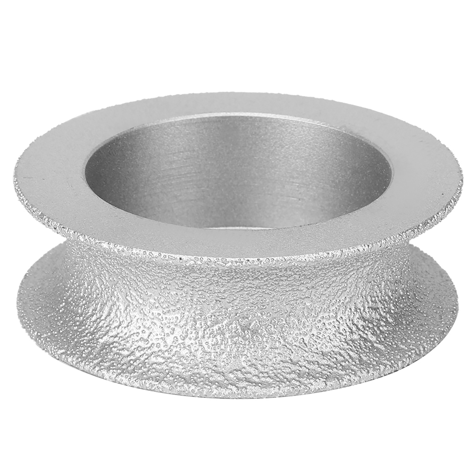 Brazed Grinding Wheel, Easy Operation Wear Resistant Stone Grinding Wheel, Edging Chamfering