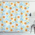 thumbnail image 1 of Ambesonne Space Shower Curtain, Celestial Elements Tile, 69"Wx84"L, Multicolor, 1 of 3