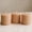 Beige, variant on Balsa Circle 6 Red 3x3 in Dripless Round Unscented Wax Pillar Candles Party Wedding Reception Centerpieces Event Home Decorations Supplies