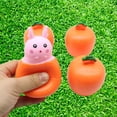 thumbnail image 1 of Radish Rabbit Toy Cute Animal Stress Toy for Kids and Adults Perfect for Anxiety And, 1 of 5