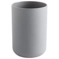 thumbnail image 4 of Juego de 2 vasos de plástico simples para enjuague bucal, cepillo de dientes, dormitorio, baño, gris, blanco XianweiShao 9024735003908, 4 of 5