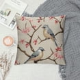thumbnail image 2 of WERPE Throw Pillow Covers Pillow Case Tree Decorative Bird Pillowcase Square Pillow Cushion Cases for Bedroom Living Room Car White, 2 of 5