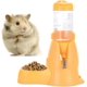 thumbnail image 1 of Little Pet Automatic Drinking Bottle with Food Container Base Hut Hanging Water (80ml,Yellow)Feeding Bottles Auto Dispenser for Small Animals, 1 of 5