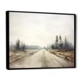 thumbnail image 2 of Designart "Atmospheric Highway View" Road Floater Framed Wall Art Prints, 2 of 5