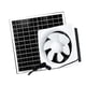 thumbnail image 1 of Extractor solar de aire antirreflujo, ahorro de energía, 40 dB, bajo nivel de ruido, para cocina 12 pulgadas, 1 of 9