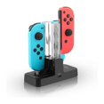 thumbnail image 3 of r4p DOBE TNS-879 Colorful LED Charging Station Holder with Cable z2J for Nintendo Switch Joy-con Pro, 3 of 5