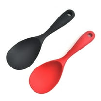 Food Grade Silicone Spoon Heat Resistant Non-stick Rice Spoon Cooking Tool