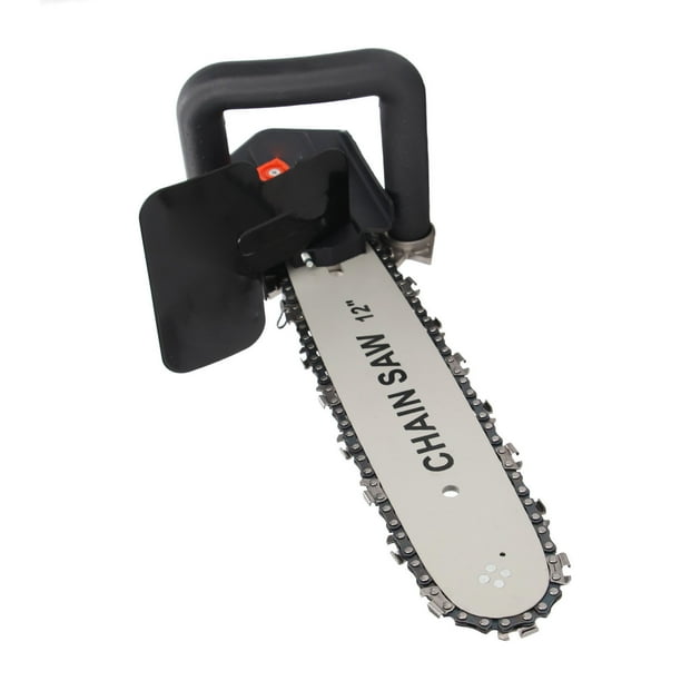Accesorio para motosierra con amoladora angular, soporte para motosierra eléctrica, accesorio para motosierra, adaptador de soporte para motosierra eléctrica, resultados impresionantes