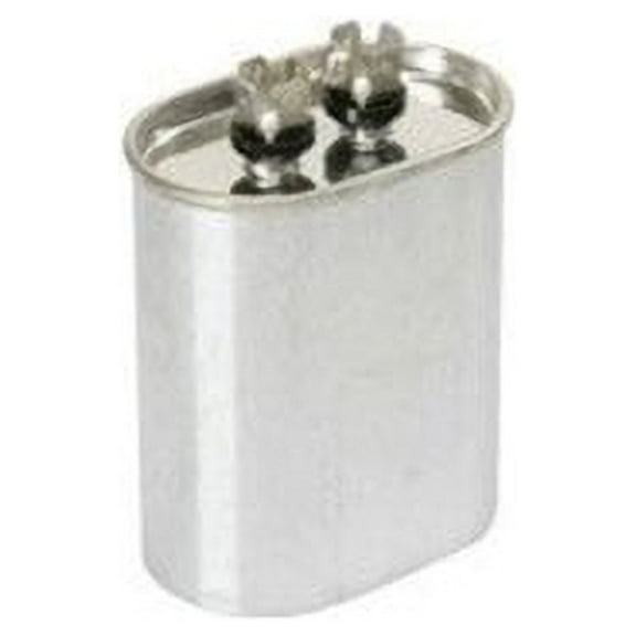 Run Capacitor, Oval, 4 Mfd., 370 Volt, CR4X370