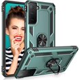 thumbnail image 1 of Case for Samsung Galaxy S21 5G Case Rugged Military Grade Heavy Duty Armor Shockproof Anti-Drop Galaxy S21 Phone Case Holder Kickstand Shell for Samsung Galaxy S21 5G 6.2 2021 Basic Cases (Blue), 1 of 5