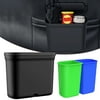 Car Trash Can Car Door Seat Back Hanging Trash Can Bin Car Office Small Storage Box