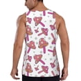 thumbnail image 3 of Gaeub Purple Mushroom Men's Athletic Tank Top, Workout Sleeveless Shirts, Running Tank Tops for Gym, Running, Training - Large, 3 of 9