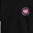 thumbnail image 3 of Barbie - Campus Club - Juniors Cropped Cotton Blend T-Shirt, 3 of 5