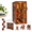 Brown, variant on Robin Hood DIY Book Nook 3D Puzzle Kit with LED Lights and Dust Cover