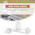 thumbnail image 4 of 5X WH-SP-WS01 Anemometer Wind Speed Measuring Instrument Wind Speed Sensor Meteorological Instrument for, 4 of 8