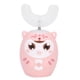 thumbnail image 2 of Cepillo de dientes ultrasónico en forma de U de dibujos animados para niños - Rosa, 2 of 10