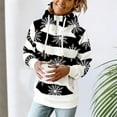 thumbnail image 2 of Jersey cálido de invierno para mujer, sudaderas informales de manga larga, prendas de vestir con capucha y cordón a la moda con bolsillos Pompotops gfhjh7533, 2 of 5