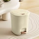 thumbnail image 4 of Cubo de basura para cocina, hogar, sala de estar, dormitorio, pedal con tapa, gran capacidad, cubo de basura para baño, 4 of 5
