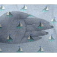 thumbnail image 4 of oneOone Viscose Chiffon Fabric Waves & Sailboat Ocean Print Fabric BTY 42 Inch Wide, 4 of 4